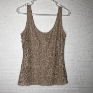 Guess by Marciano lace tank top sz XS